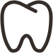 tooth icon black