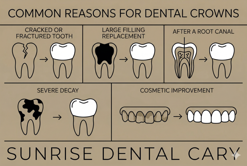 Reasons for Dental Crowns